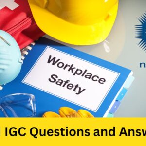 NEBOSH IGC Questions and Answers PDF
